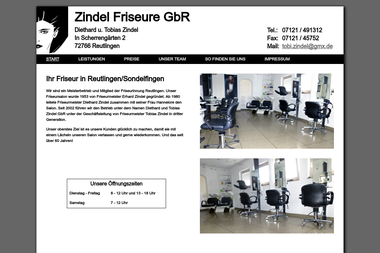 friseur-zindel.de - Friseur Reutlingen