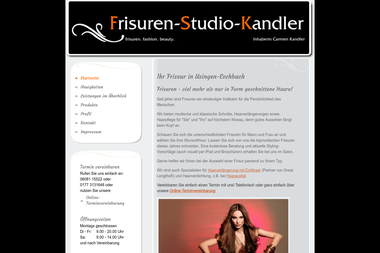 frisuren-studio-kandler.de - Friseur Usingen