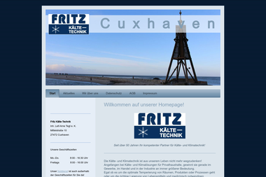 fritz-kaeltetechnik.de - Klimaanlagenbauer Cuxhaven