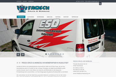 froschwerbung.com - Werbeagentur Rudolstadt