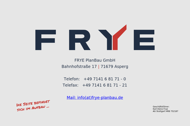 frye-planbau.de - Heizungsbauer Asperg