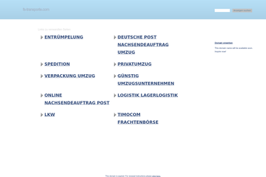 fs-transporte.com - Umzugsunternehmen Sangerhausen