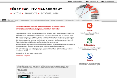 fuerst-facility-management.de - Umzugsunternehmen Bad Vilbel