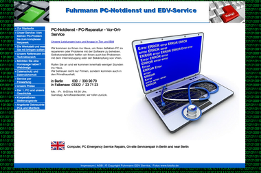 fuhrmann-edv-service.de - Computerservice Falkensee