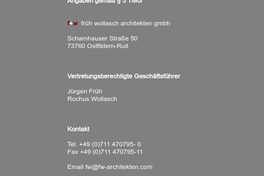 fw-architekten.com/fw.html - Architektur Ostfildern