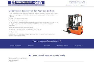 gabelstapler-service-bochum.de - Gabelstapler Bochum