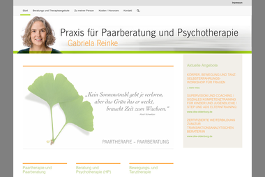 gabriela-reinke.de - Psychotherapeut Oldenburg