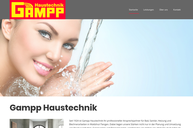 gampp.de - Wasserinstallateur Waldshut-Tiengen