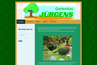 gartenbau-datteln.de - Gärtner Datteln