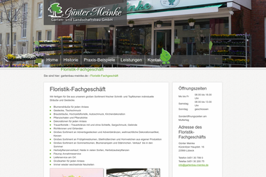gartenbau-meinke.de/floristik-fachgeschaeft.html - Blumengeschäft Lübeck