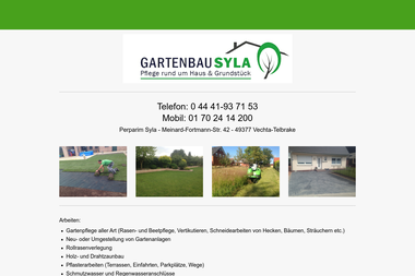 gartenbau-syla.de - Gärtner Vechta