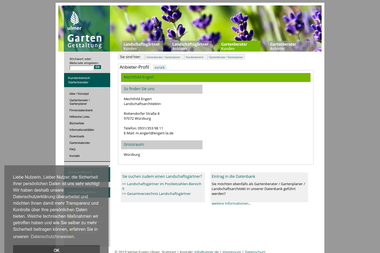 gartenberatung.info/Kundenbereich/Gartenberater-Gartenplaner/Mechthild-Engert,QUlEPTE3MzkxODImTUlEPT - Landschaftsgärtner Würzburg