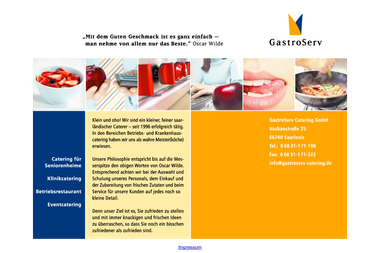 gastroserv-catering.de - Catering Services Saarlouis