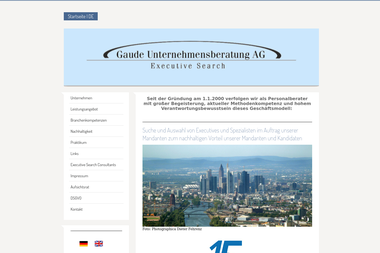 gaude-ag.de - Unternehmensberatung Königstein Im Taunus