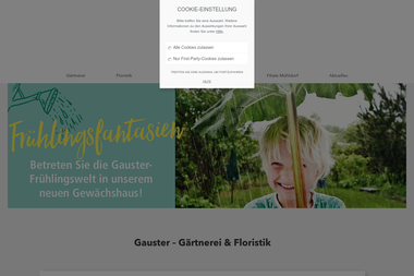 gauster.de - Blumengeschäft Dorfen