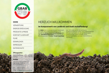 gbab-kompostwerk.de - Reinigungsdienst Aschaffenburg