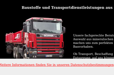 gb-baustoffe-transporte.de - Kleintransporte Remscheid