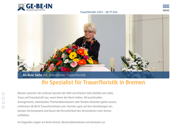 ge-be-in.de/floristik - Blumengeschäft Bremen