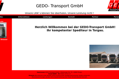 gedo-transport.de - Umzugsunternehmen Torgau