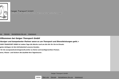 geiger-transport.de - Internationale Spedition Reutlingen