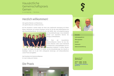 gemeinschaftspraxis-gemen.de - Dermatologie Borken