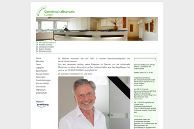 gemeinschaftspraxis-glinde.de/index.php/dr-michael-aronsson.html - Dermatologie Glinde