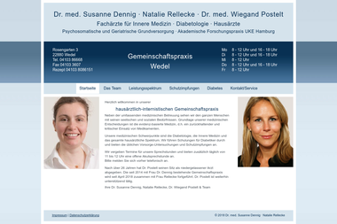 gemeinschaftspraxis-wedel.de - Dermatologie Wedel