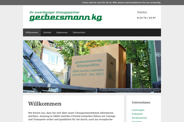 gerbersmann-umzuege.de - Umzugsunternehmen Iserlohn