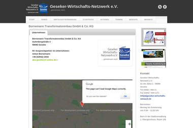 geseker-wirtschafts-netzwerk.de/content/firmen/bornemann-transformatorenbau-gmbh-co-kg-0 - Elektriker Geseke