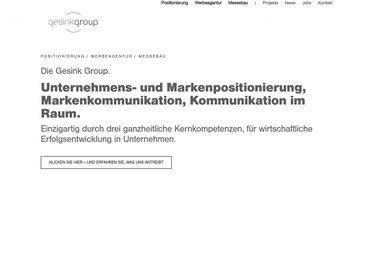 gesink-group.com - Werbeagentur Viernheim