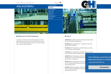 gh-anlagenbau.de - Stahlbau Sprockhövel