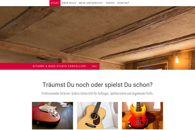 gitarre-bass-cancellieri.de - Musikschule Achern