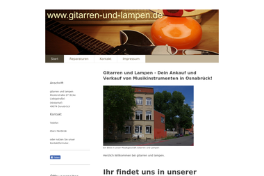gitarren-und-lampen.de - Elektronikgeschäft Osnabrück