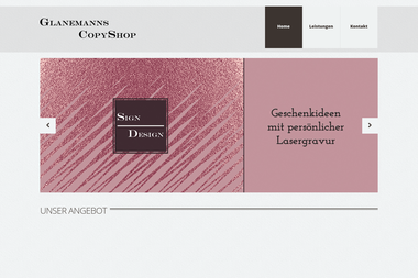 glanemanns-copyshop.de - Kopierer Händler Greven