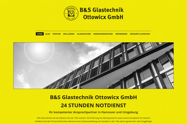 glastechnik-ottowicx.de - Fenstermonteur Hannover