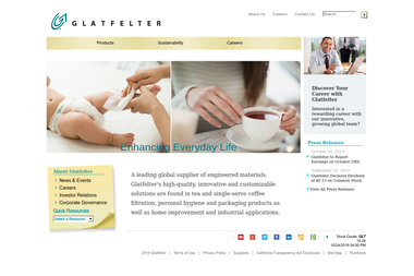 glatfelter.com/default.aspx - Druckerei Heidenau