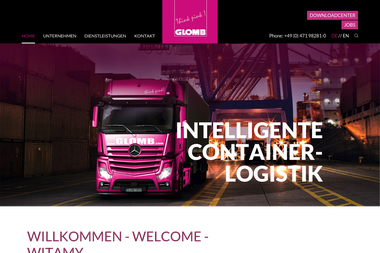 glomb.com - Containerverleih Bremerhaven