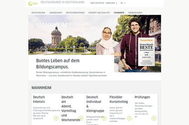 goethe.de/mannheim - Deutschlehrer Mannheim