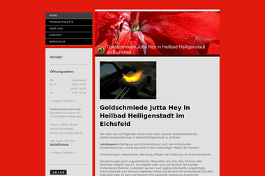 goldschmiede-hey.de - Juwelier Heilbad Heiligenstadt