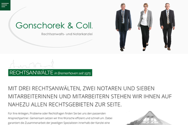 gonschorek-coll.de - Notar Bremerhaven
