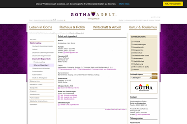 gotha.de/rathaus-politik/stadtverwaltung/dezernat-iii-beigeordnete/schul-und-jugendamt.html - Wasserspender Anbieter Gotha