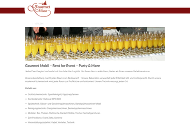 gourmet-mobil.com - Catering Services Regensburg