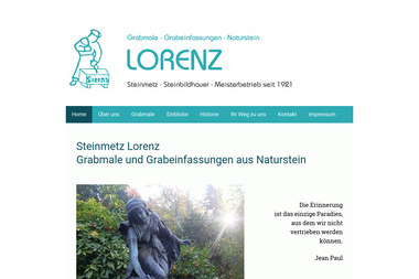 grabmalkunst-lorenz.de - Maurerarbeiten Walldorf