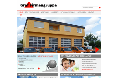 graf-firmengruppe.de - Hochbauunternehmen Münsingen