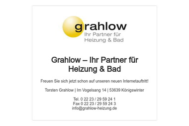 grahlow-heizung.de - Heizungsbauer Königswinter