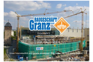 granz-gmbh.de - Straßenbauunternehmen Limbach-Oberfrohna