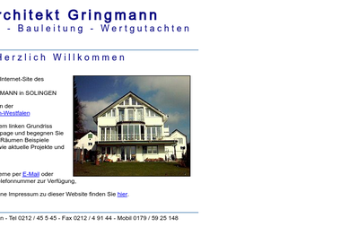 gringmann.de - Architektur Solingen