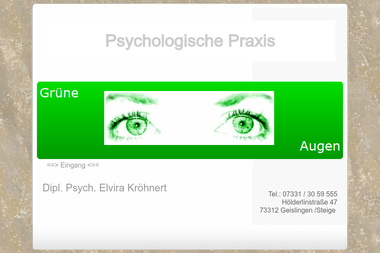 gruene-augen.com - Psychotherapeut Geislingen An Der Steige