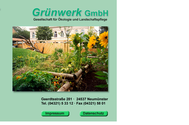 gruenwerk-gmbh.de - Gärtner Neumünster