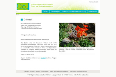 gruenzeit.net - Landschaftsgärtner Grimma